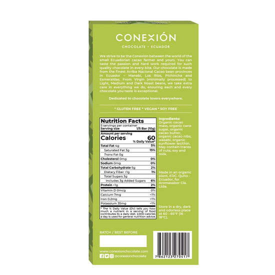 Wasabi & Cacao Nibs 70%  *Limited Edition