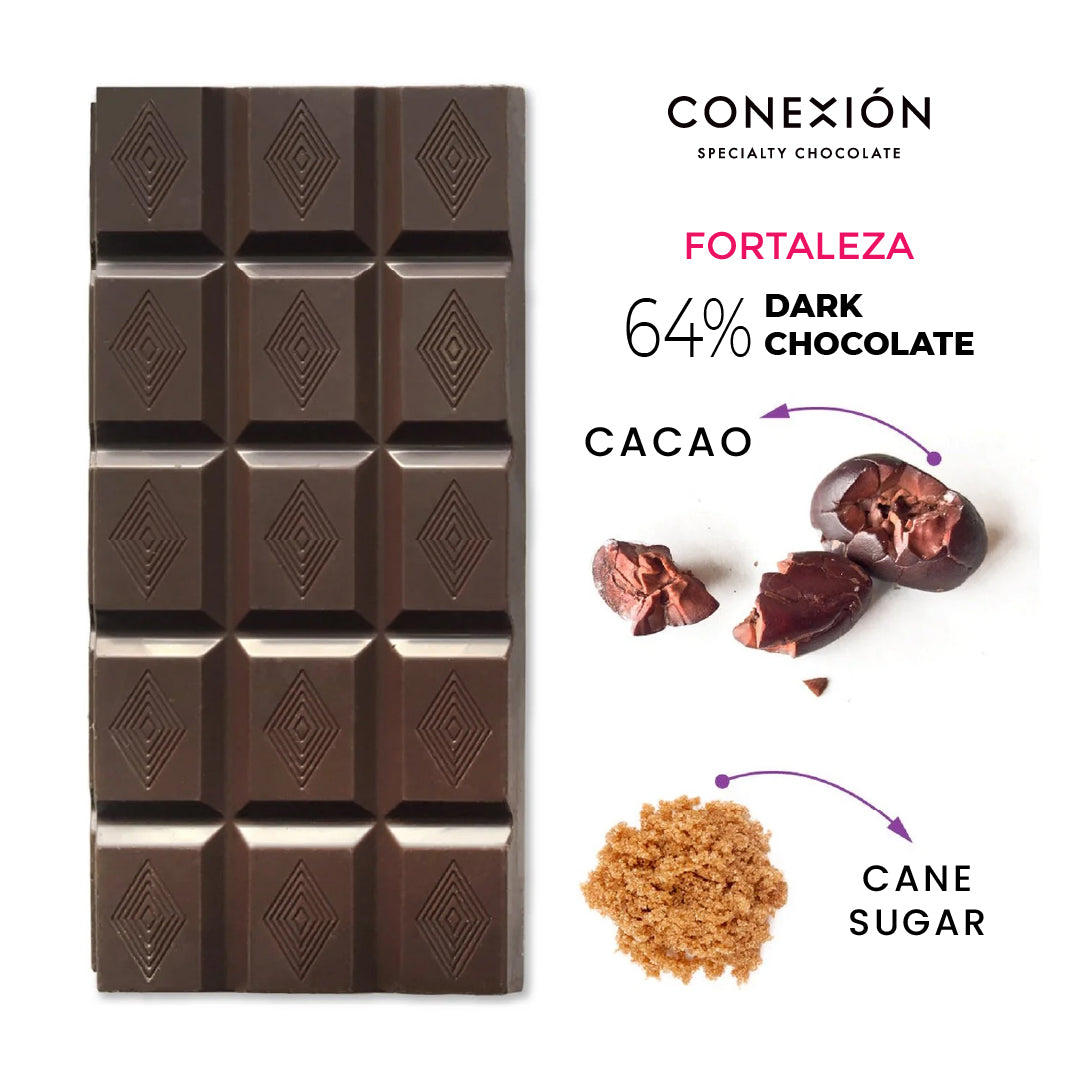 Conexión Single Origin Dark Pack 4 Pack Variety Flavors | Gift Box, 7.4 OZ