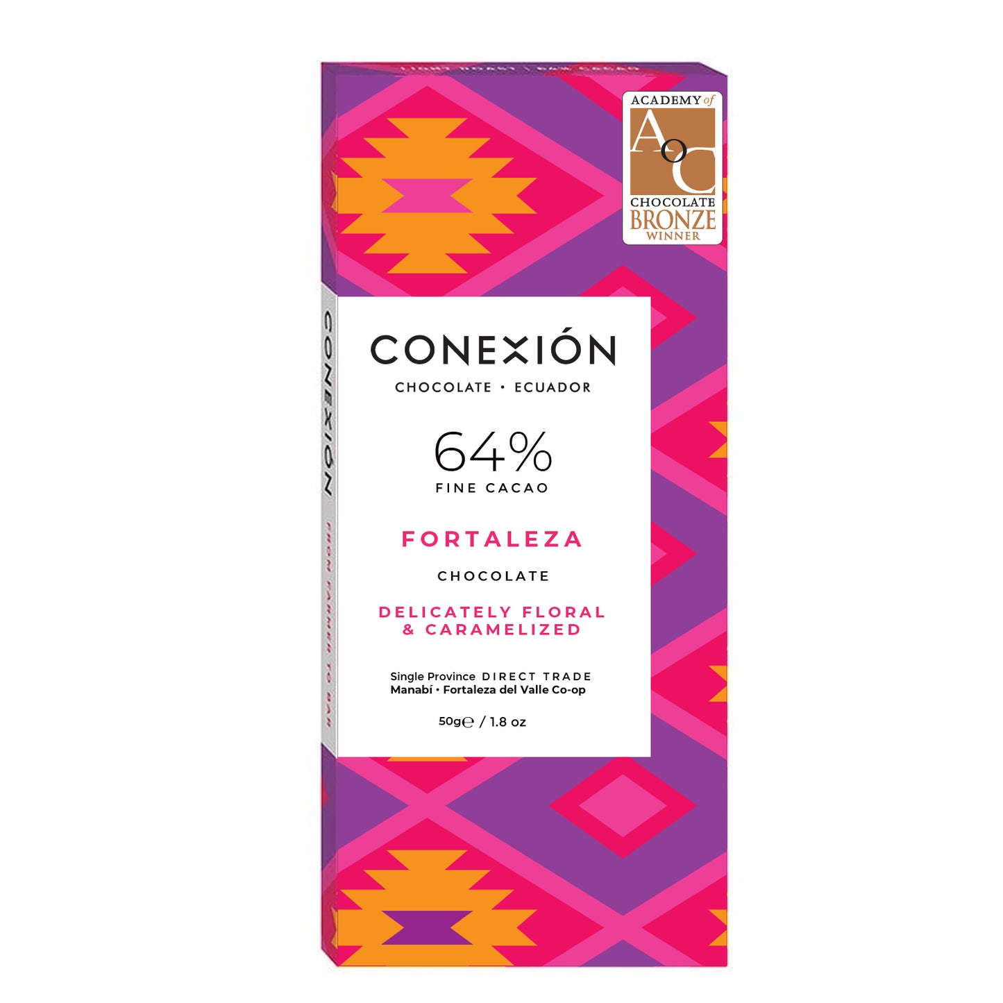 Fortaleza 64% Bar: Dark Chocolate