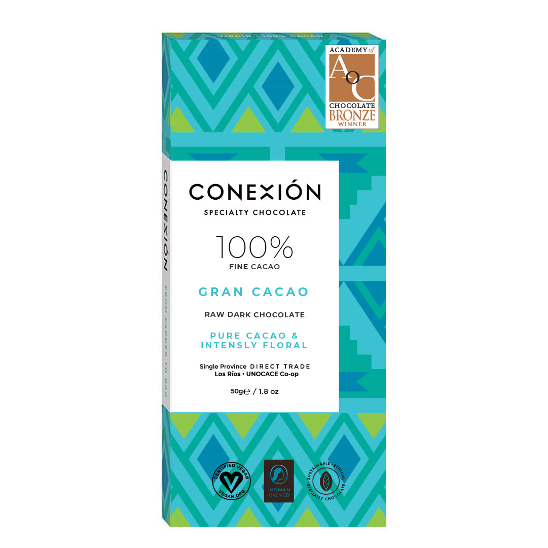 *Heirloom Raw 100% Bar: Dark Chocolate