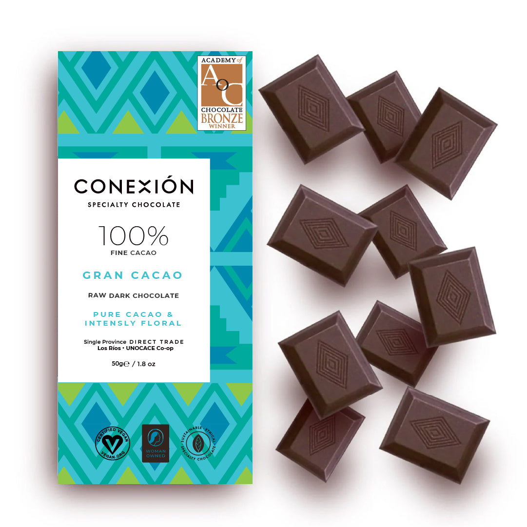 *Heirloom Raw 100% Bar: Dark Chocolate