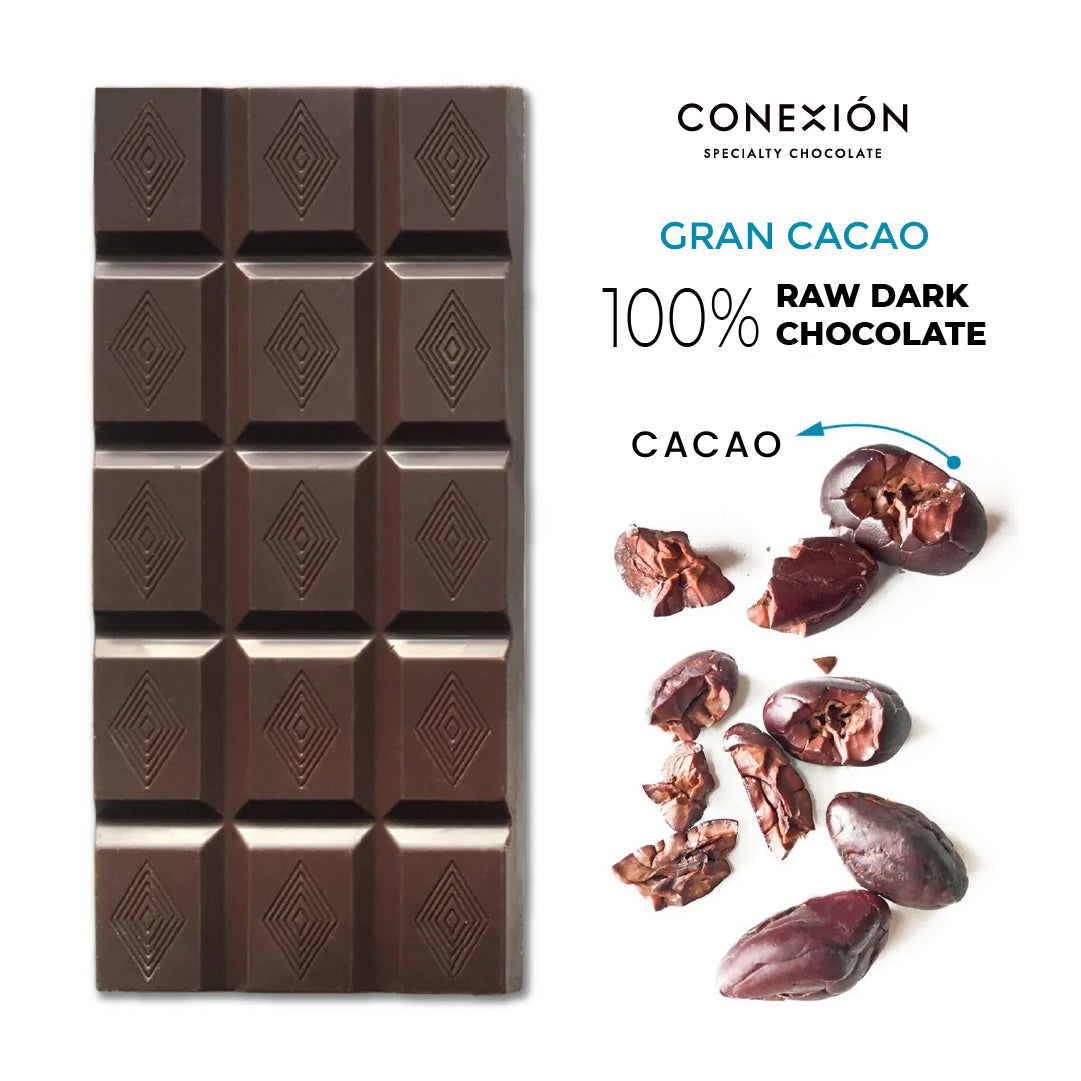Conexión Raw Pack 4 Pack Variety Flavors | Gift Box, 7.4 OZ