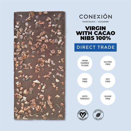 *Heirloom Raw 100% with Cocoa Nibs