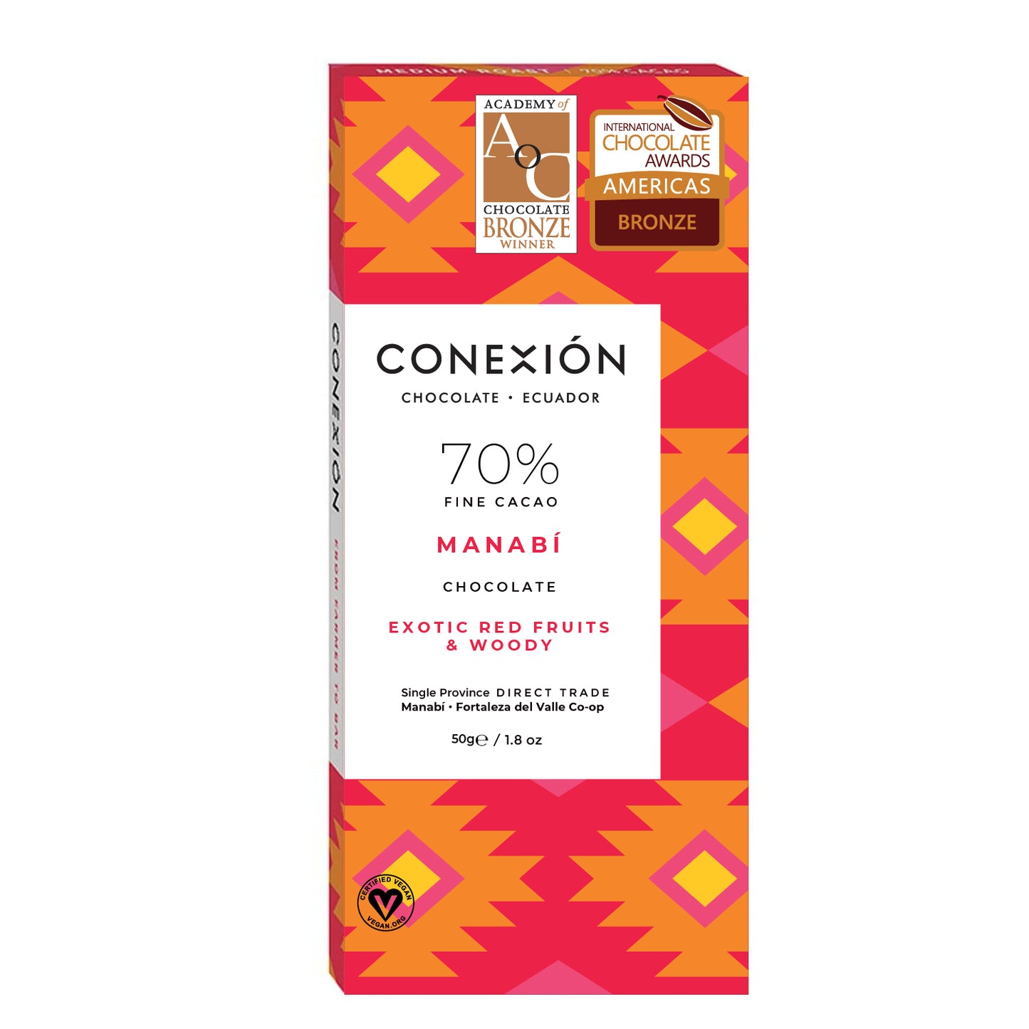 Manabí 70% Bar: Dark Chocolate