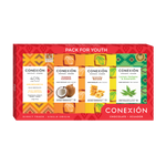 Conexión Pack For Youth 4 Pack Variety Flavors | Gift Box, 7.4 Oz