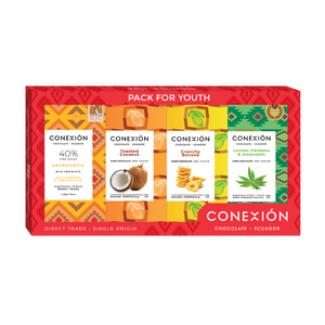 Conexión Pack For Youth 4 Pack Variety Flavors | Gift Box, 7.4 Oz