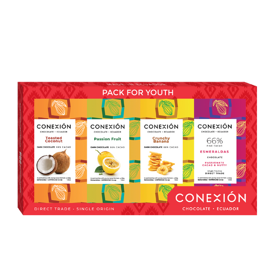 Conexión Pack For Youth 4 Pack Variety Flavors | Gift Box, 7.4 Oz