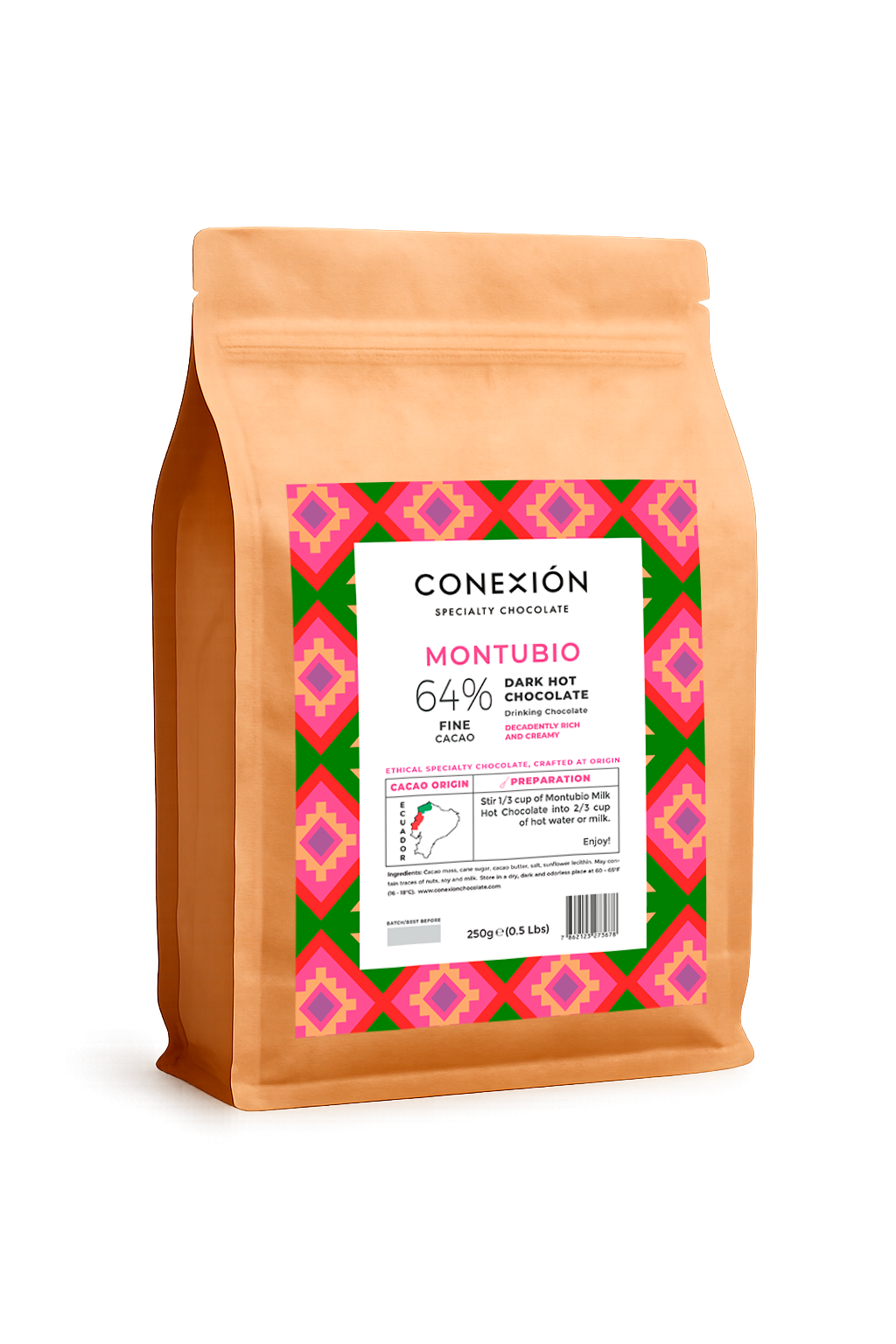 Montubio 64% - Dark Drinking Chocolate