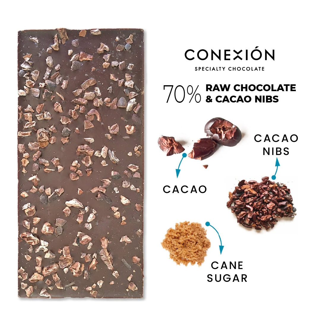 Conexión Raw Pack 4 Pack Variety Flavors | Gift Box, 7.4 OZ