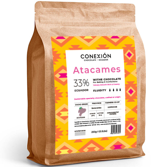 Atacames 33%: White Chocolate Couverture