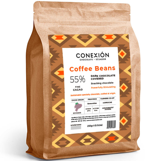 CONEXIÓN Covered Snack Coffee Beans | Bulk Bag | Vegan, Gluten Free