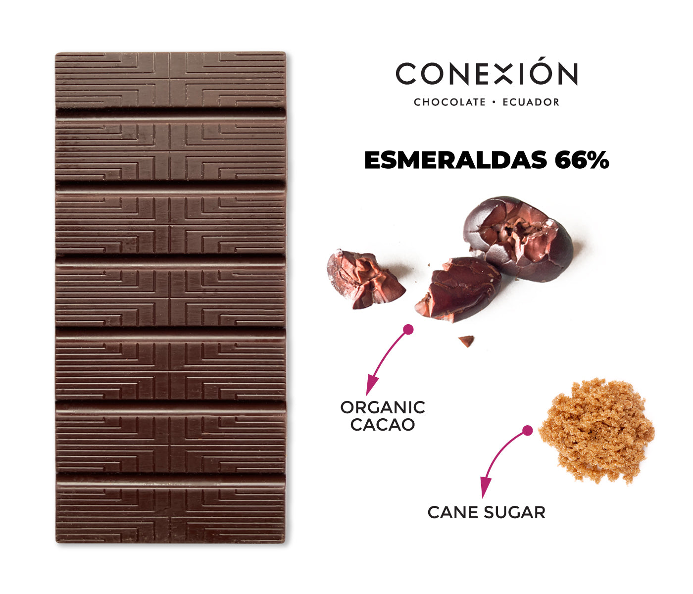 Conexión Single Origin Dark Pack 4 Pack Variety Flavors | Gift Box, 7.4 OZ