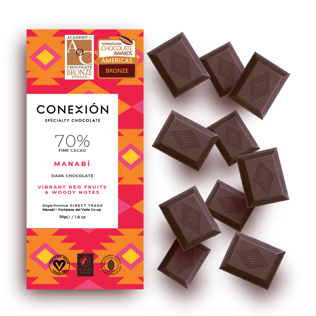 Manabí 70% Bar: Dark Chocolate