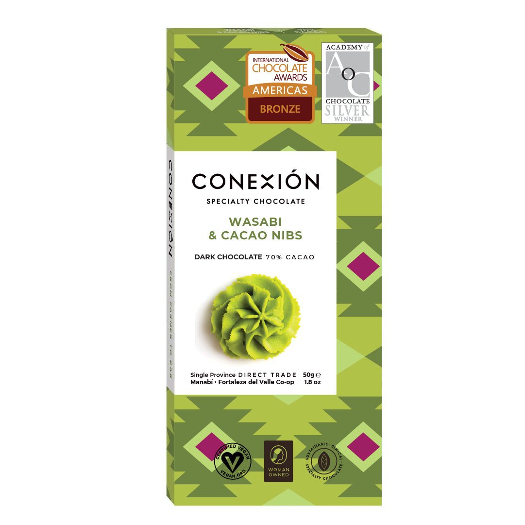 Wasabi & Cacao Nibs 70%  *Limited Edition