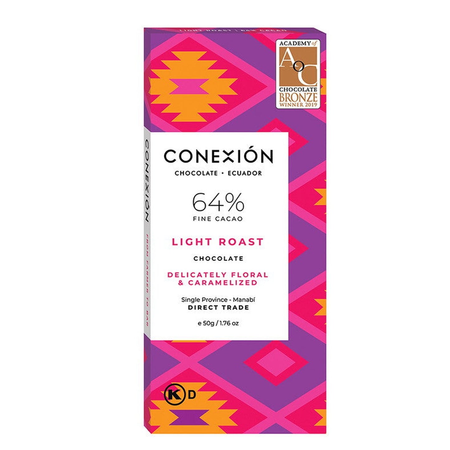 Light Roast 64% conexion-chocolates