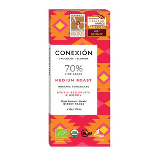 Medium Roast 70% conexion-chocolates