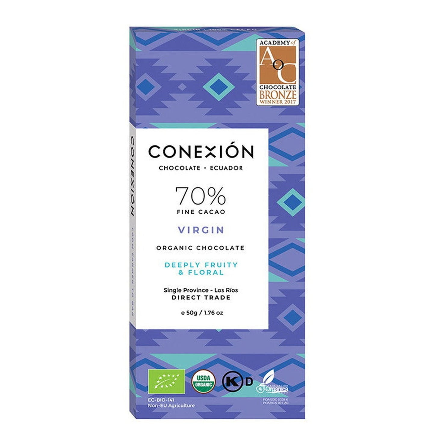 Virgin 70% conexion-chocolates