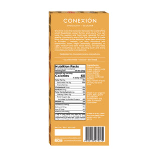 Conexión Anise & Quinoa 85% Dark Chocolate Bar | Gluten Free, Vegan conexion-chocolates