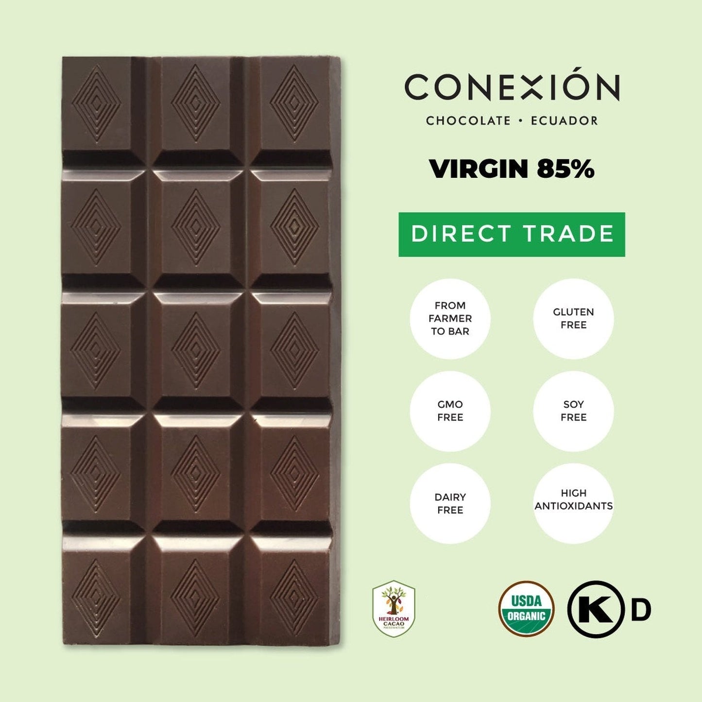 Virgin 85% conexion-chocolates