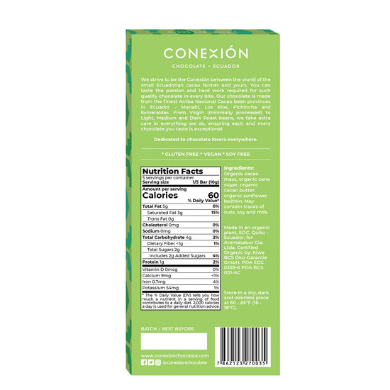 Virgin 85% conexion-chocolates